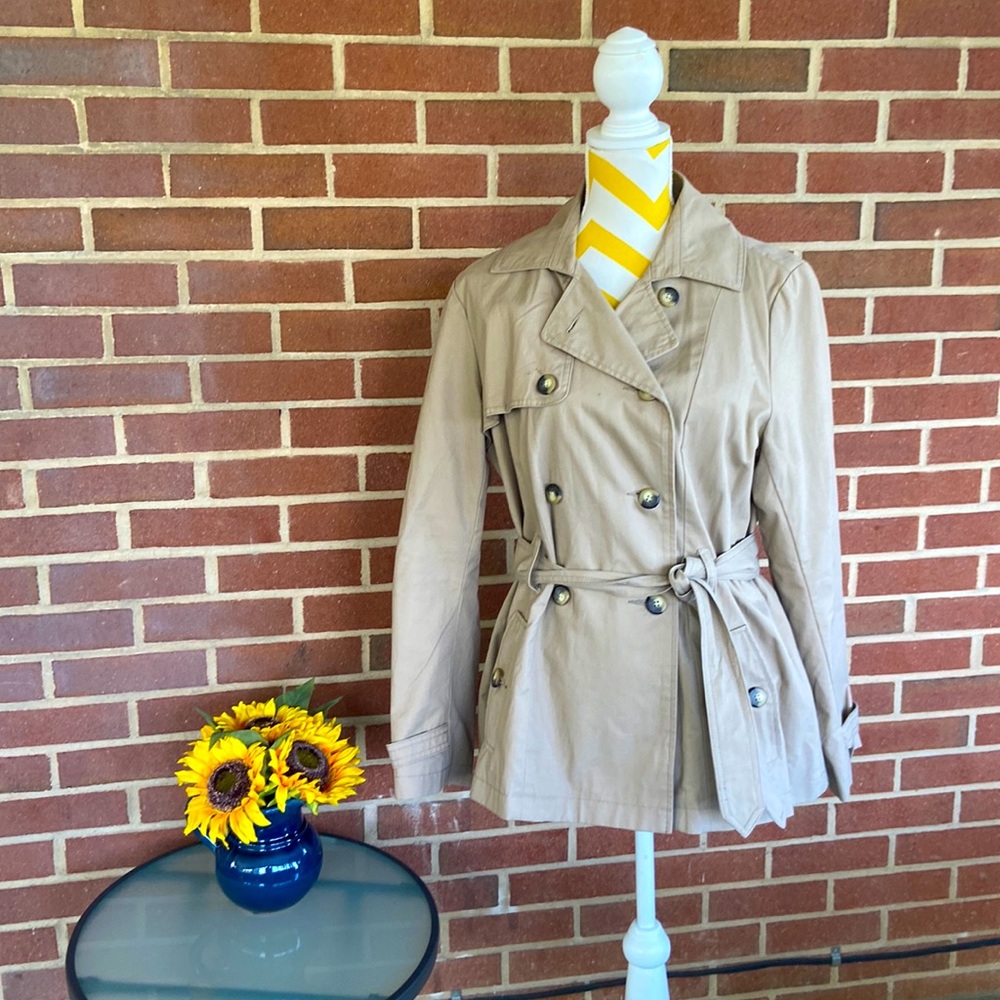 Gap Khaki Trench Coat